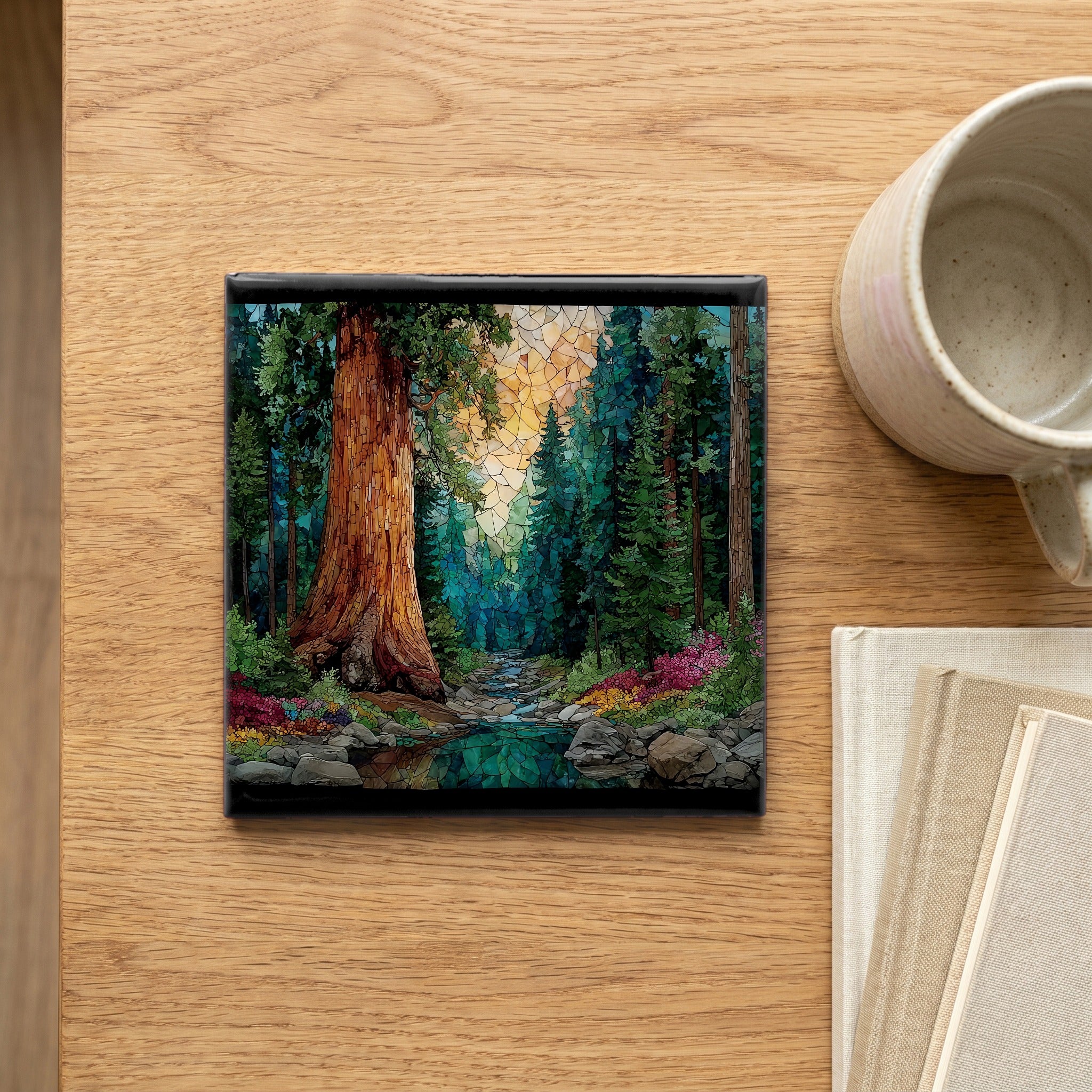 a massive giant sequoia base in — scale