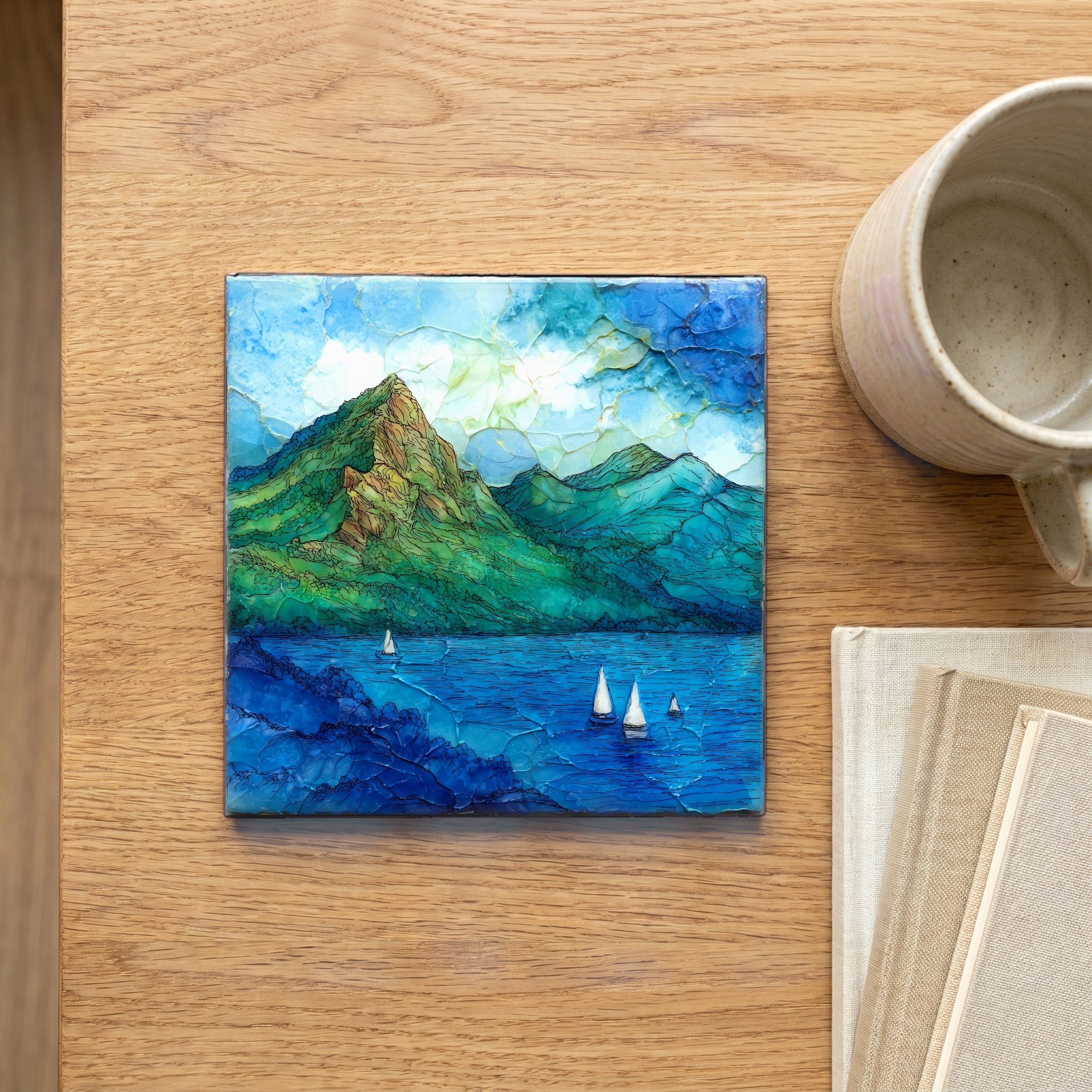 Storm King Mountain — scale