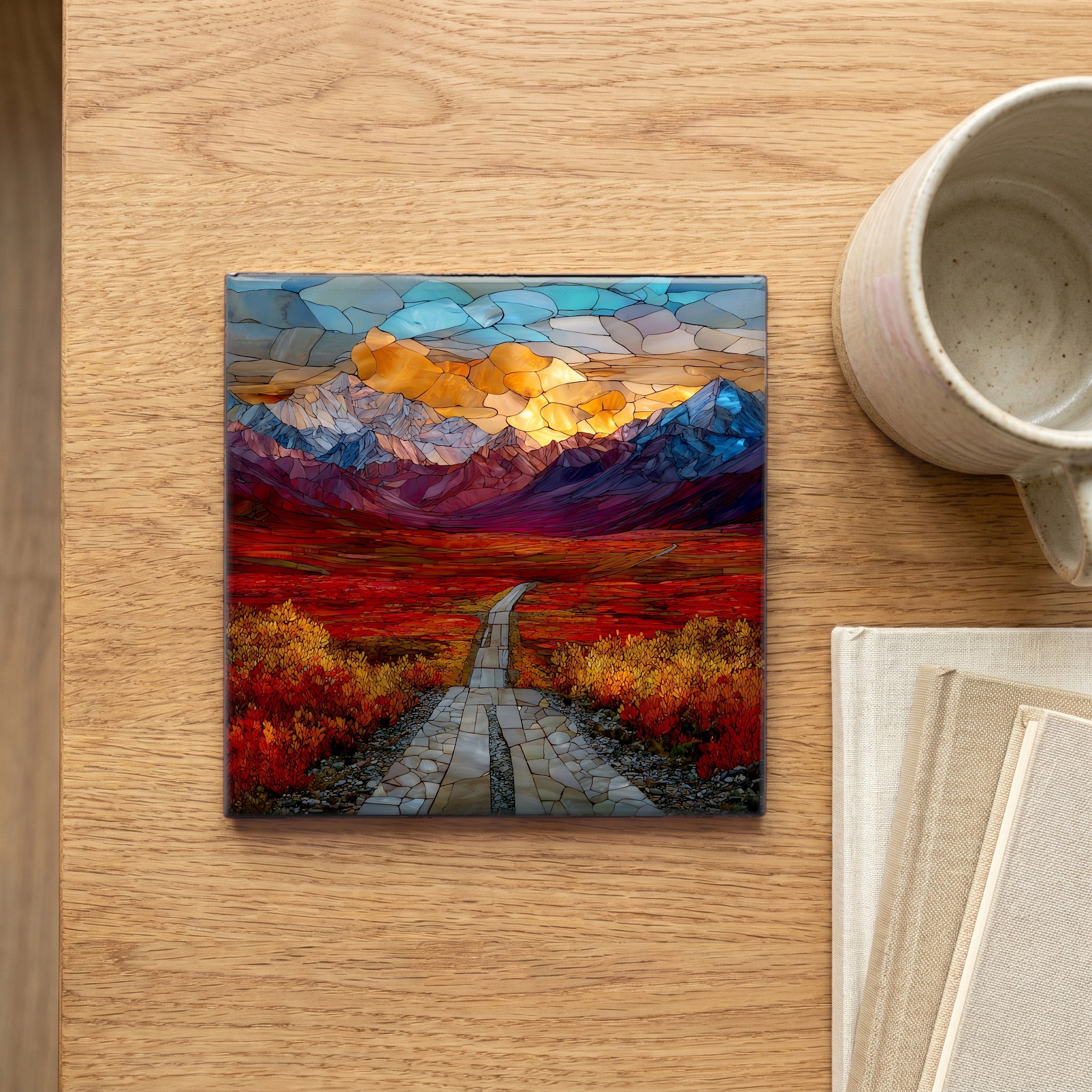 the Denali Highway tundra — scale