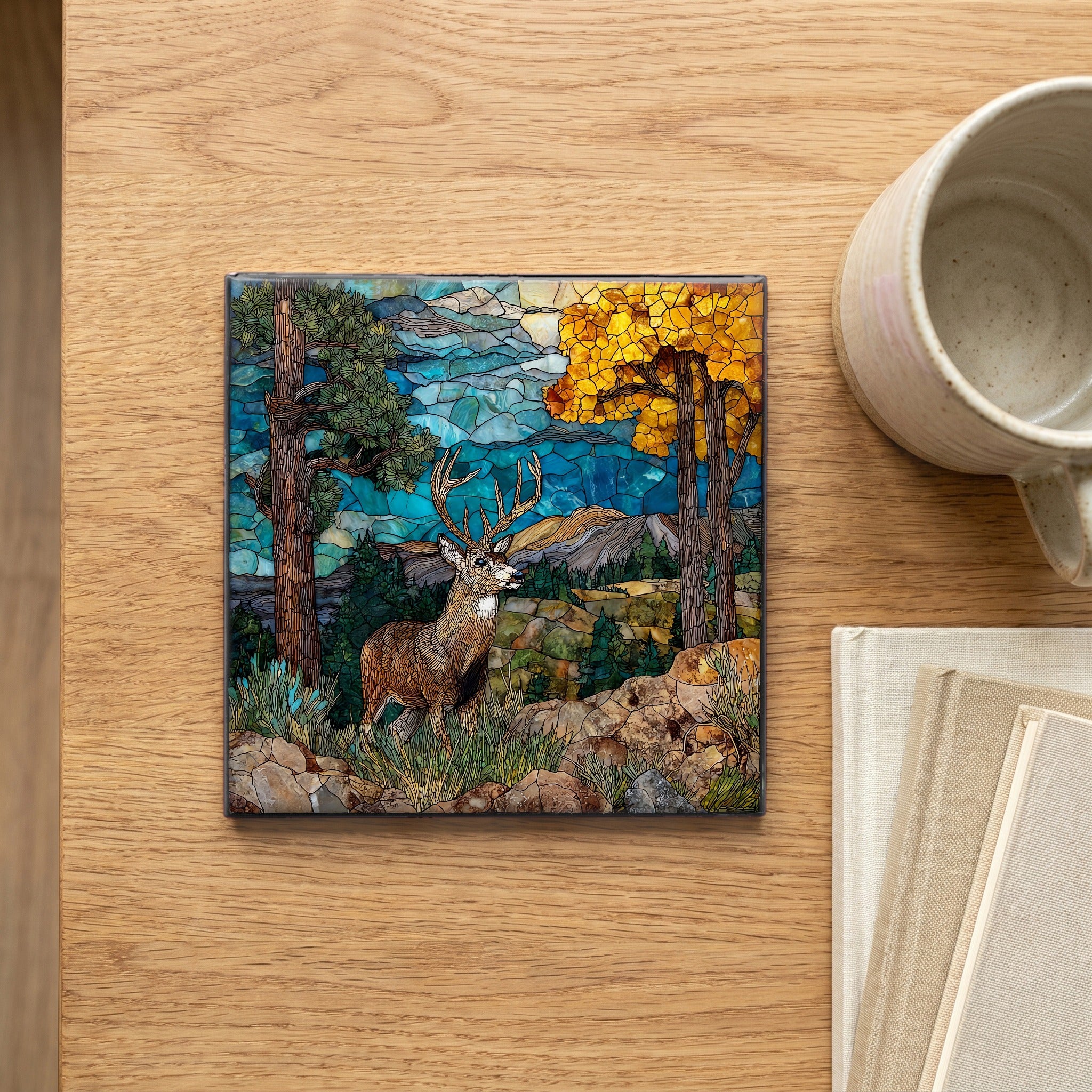 a mule deer — scale