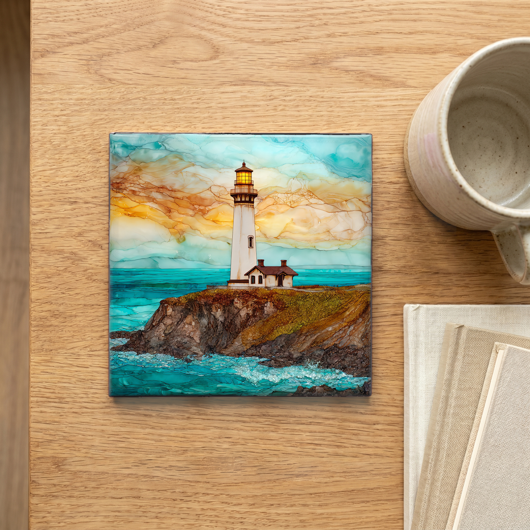 Pigeon Point Light — scale