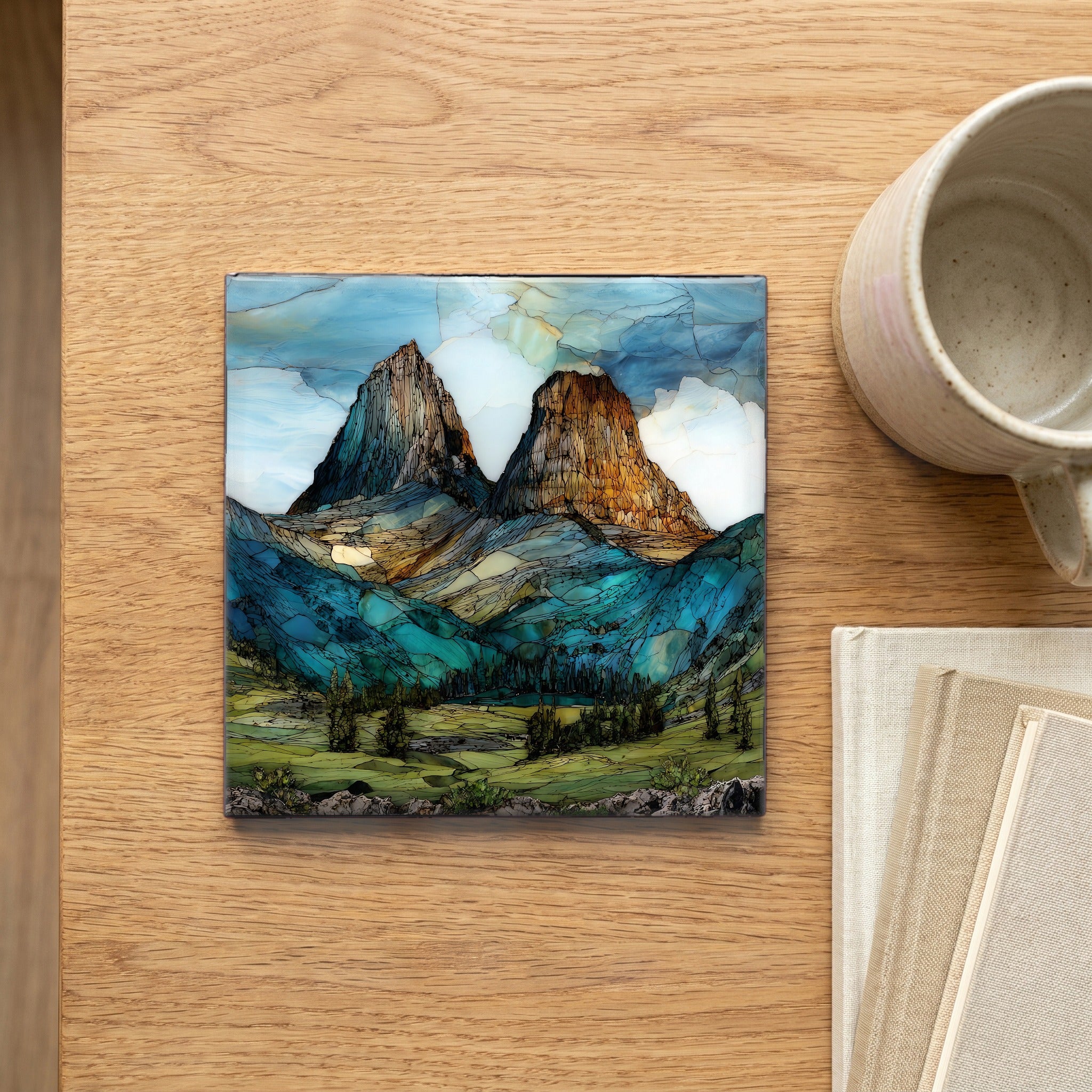 Pilot Peak and Index Peak — scale