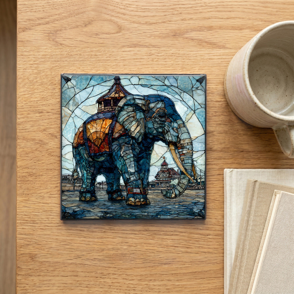 Lucy the Elephant — scale