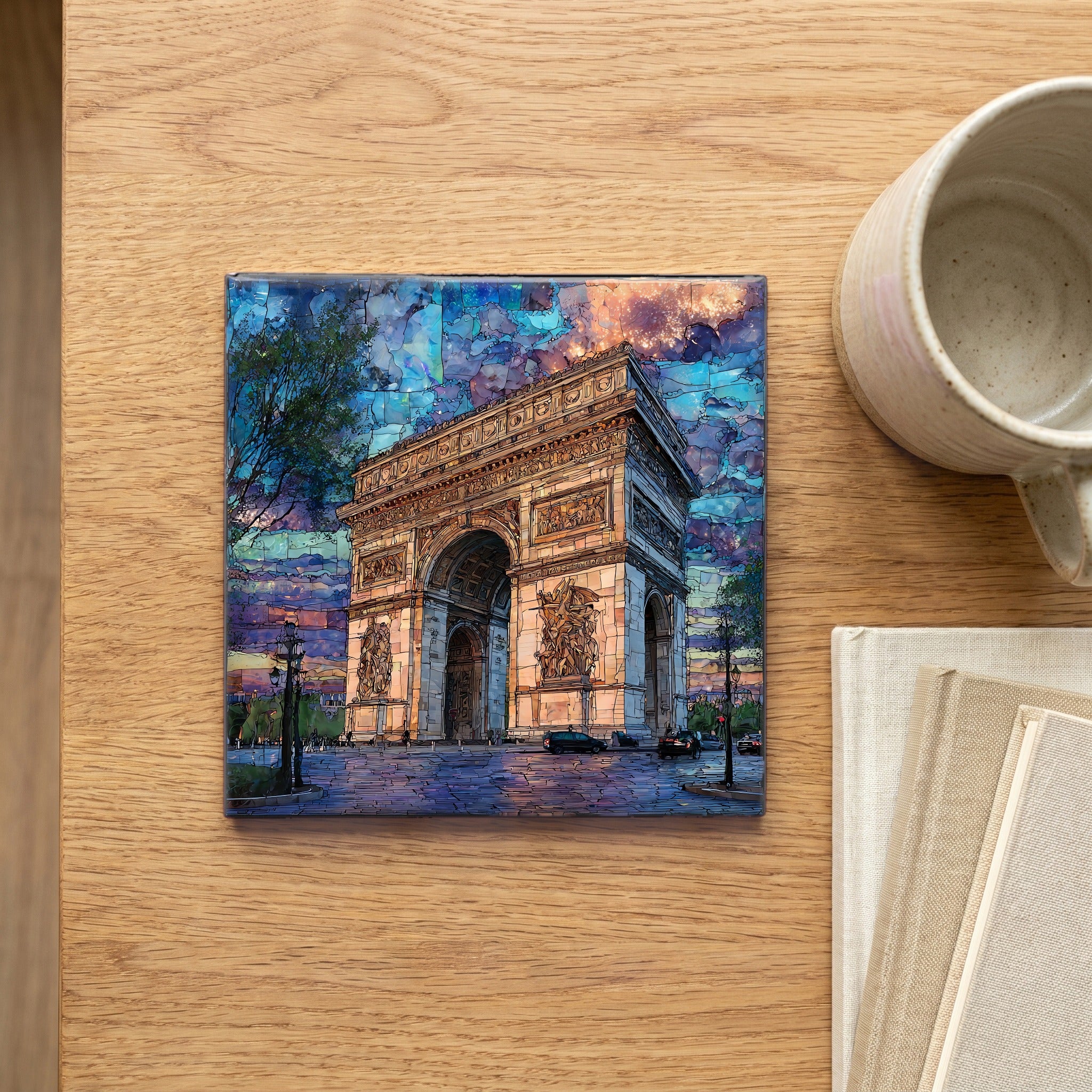 Arc de Triomphe — scale