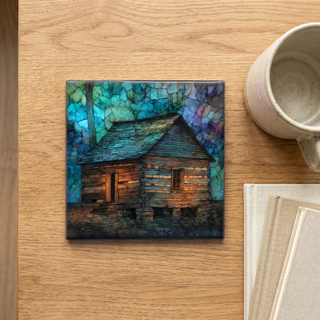 Sequoyah's Cabin — scale