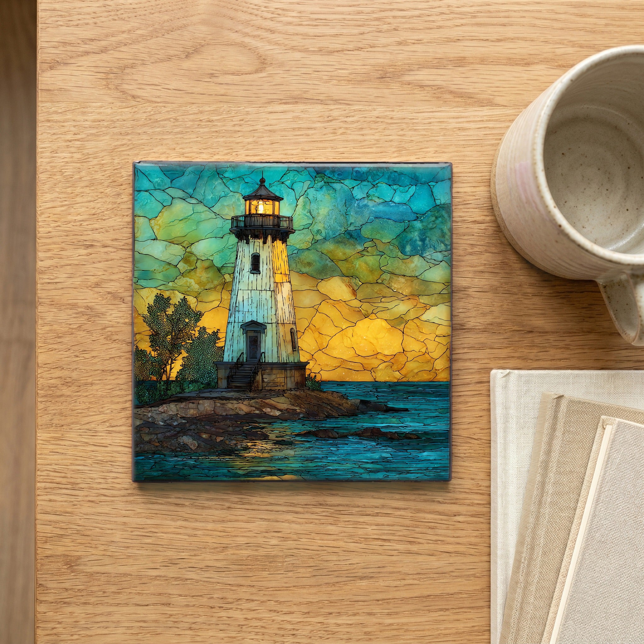 Big Bay Point Lighthouse standing on — scale