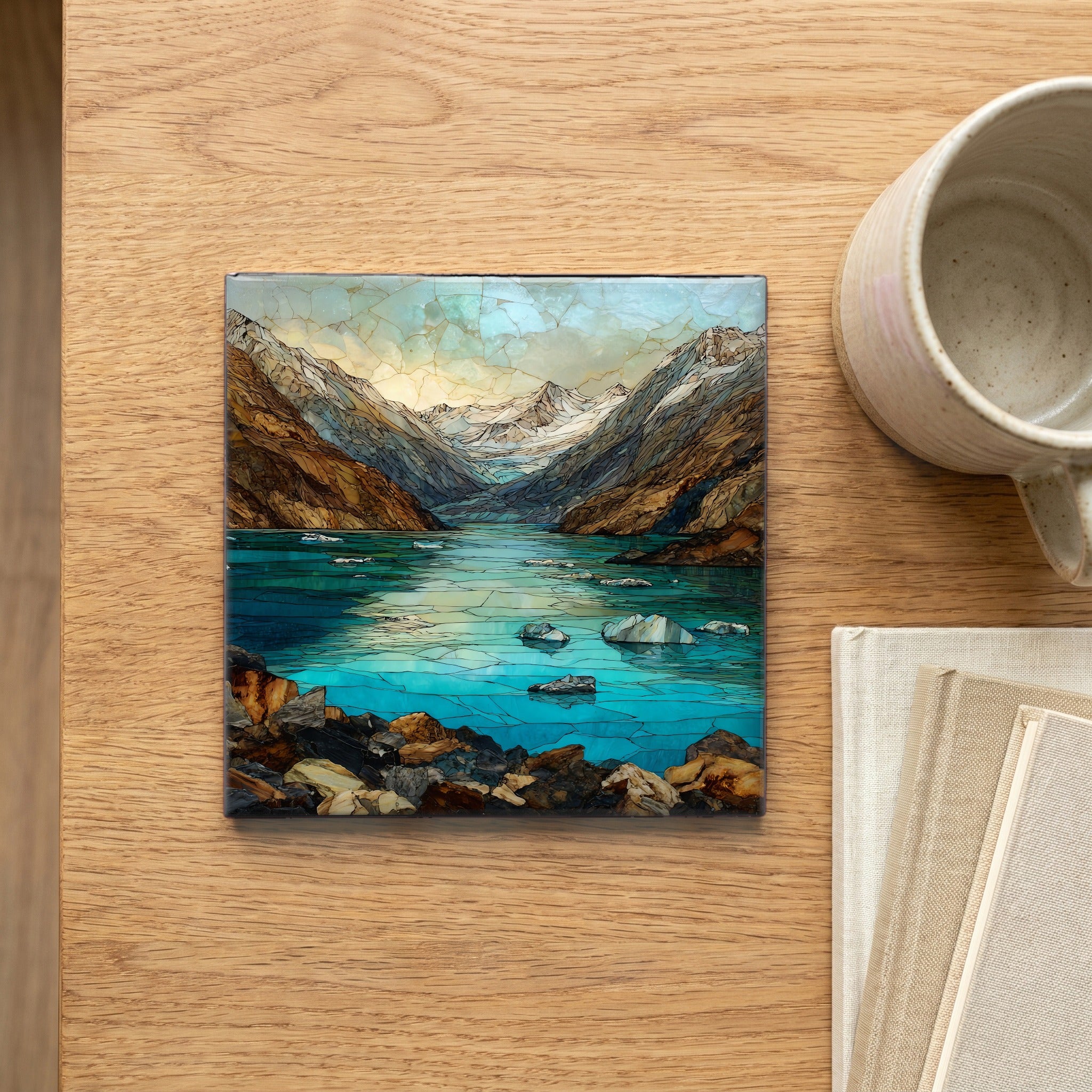 Reid Glacier — scale
