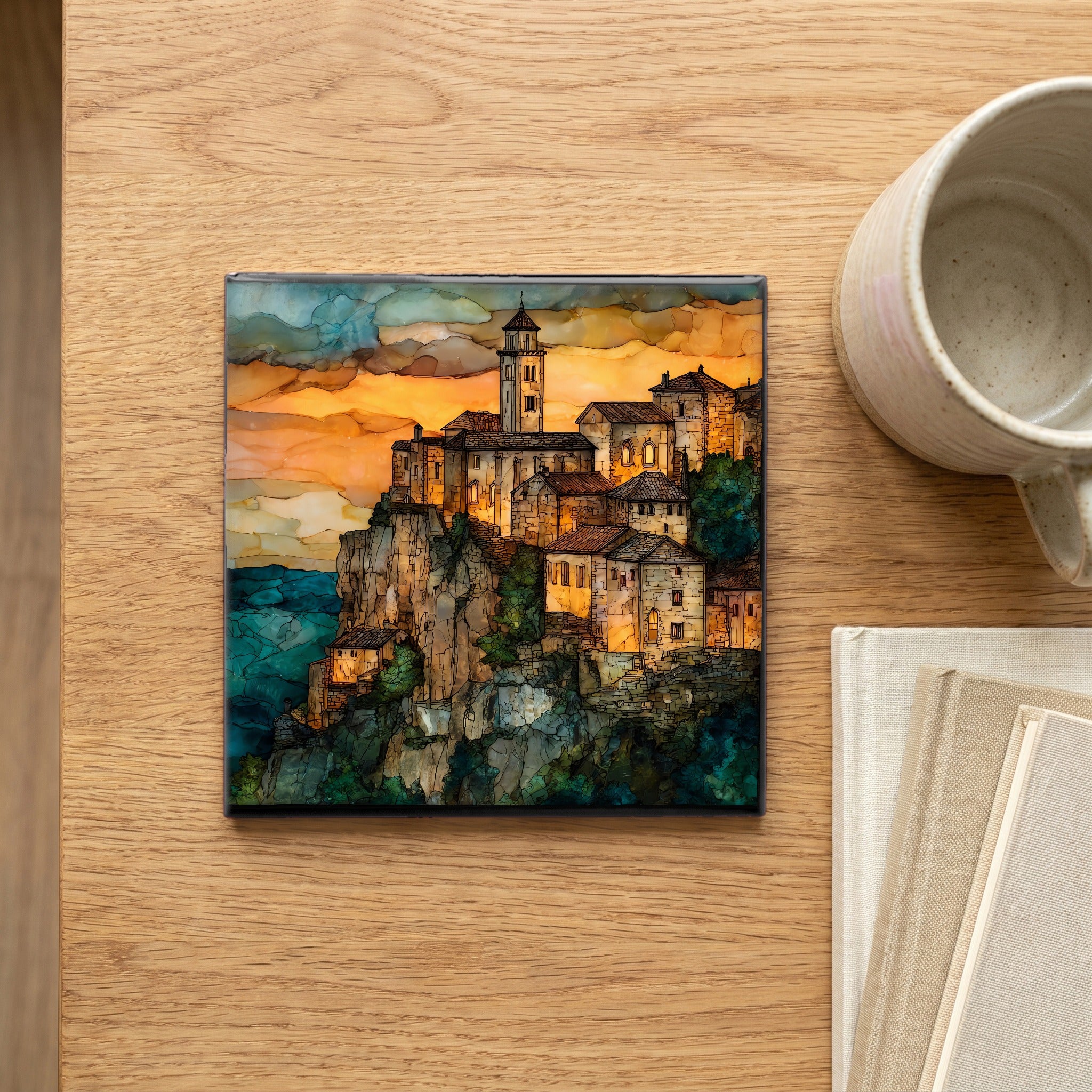Rocamadour Cliff Sanctuary — scale