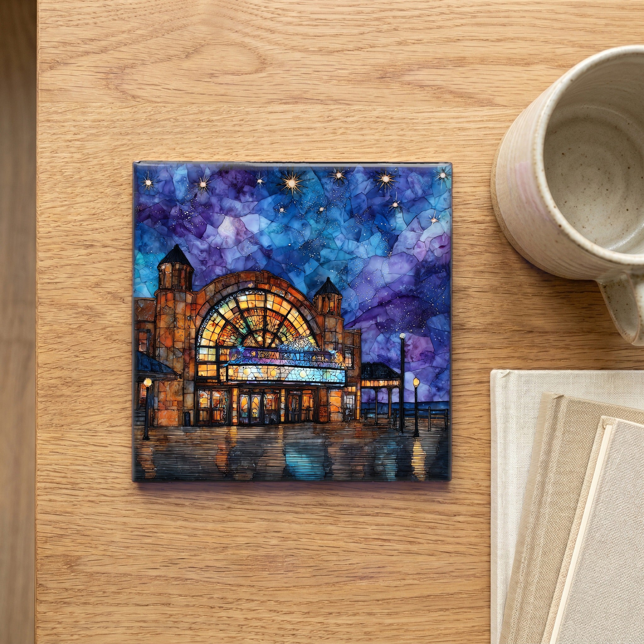 the Asbury Park Boardwalk — scale