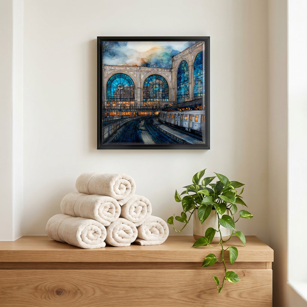 A quiet corner of the bath.