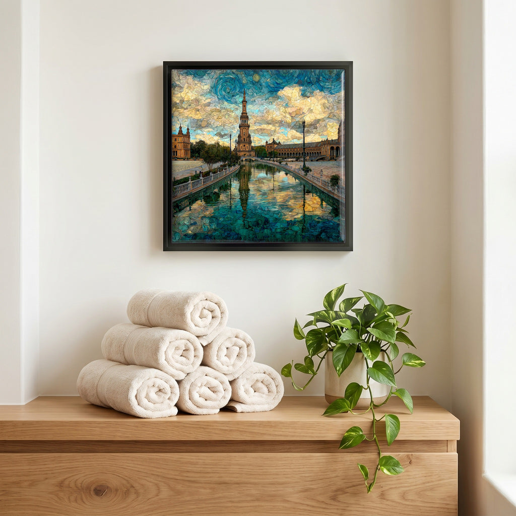 A quiet corner of the bath.
