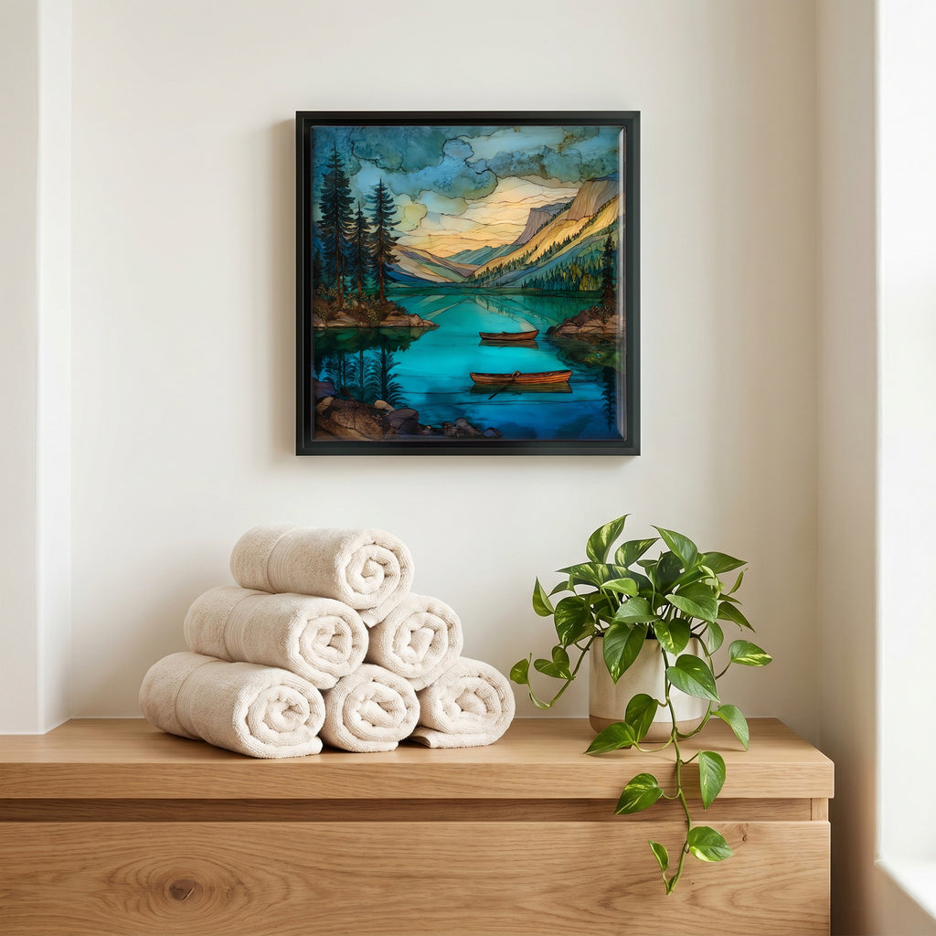 A quiet corner of the bath.