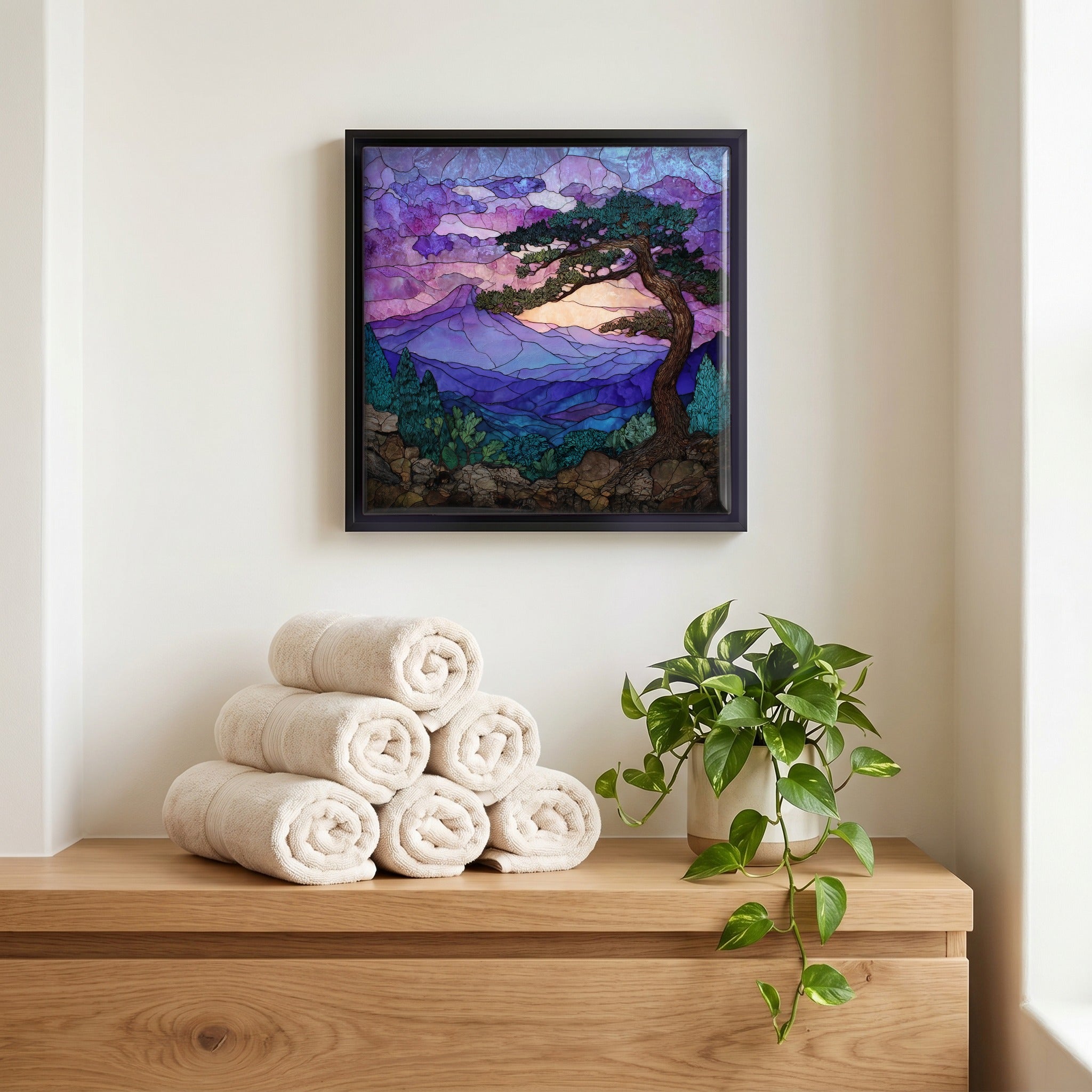 A quiet corner of the bath.