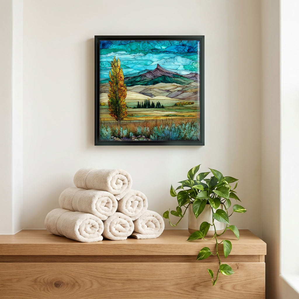 A quiet corner of the bath.
