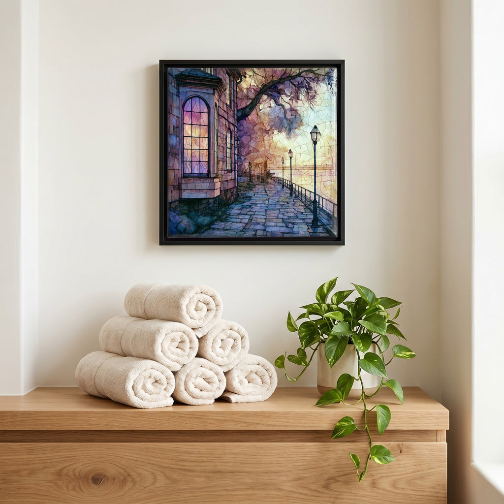 A quiet corner of the bath.