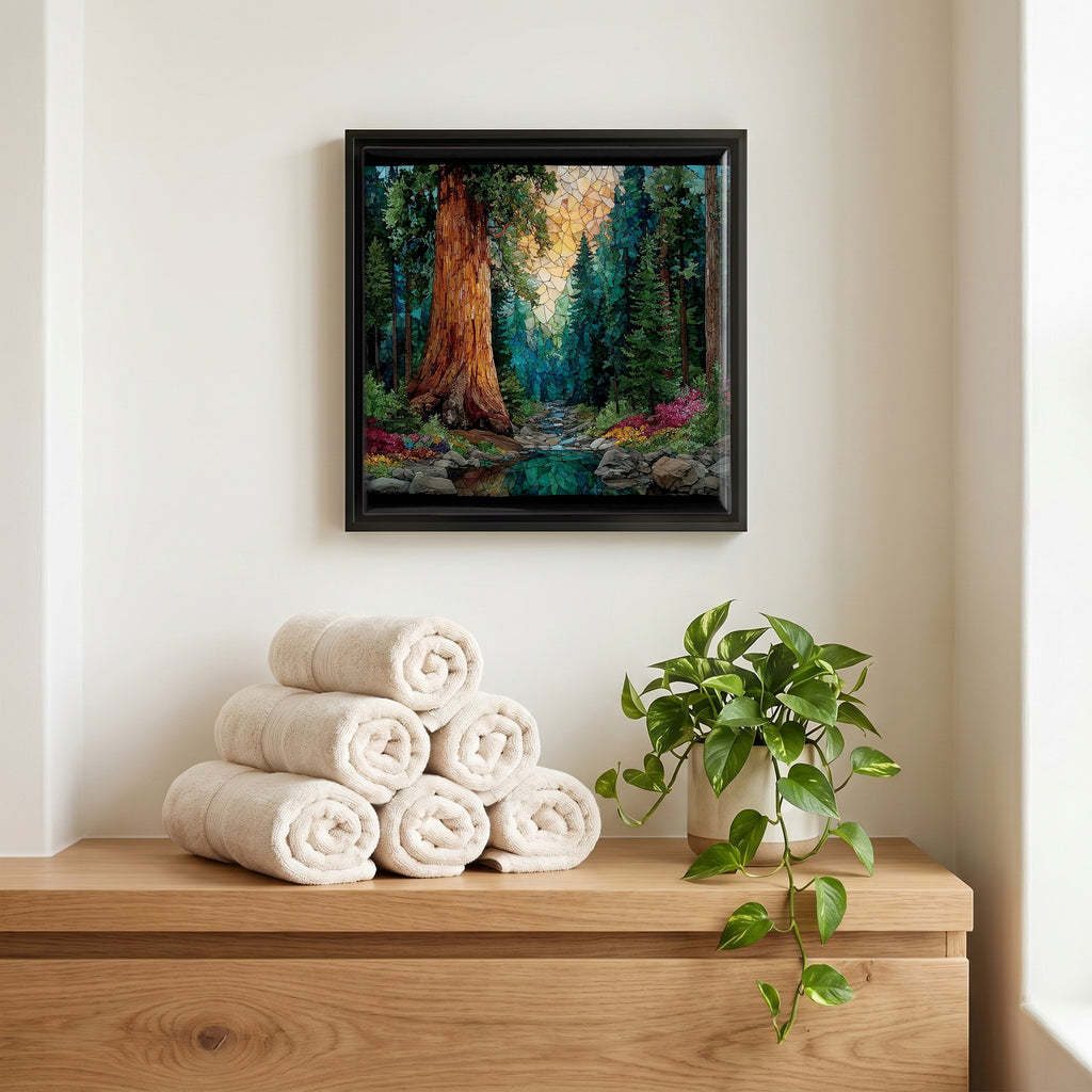 A quiet corner of the bath.
