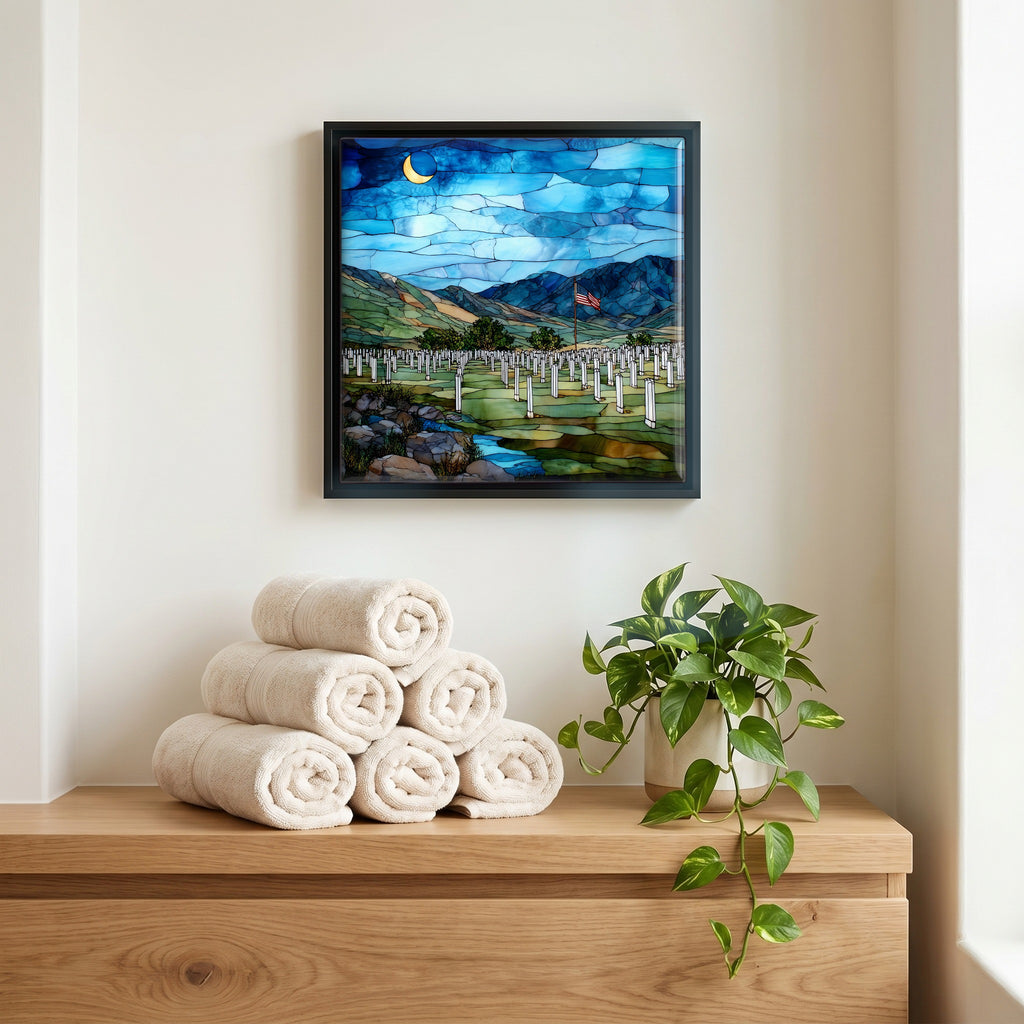 A quiet corner of the bath.