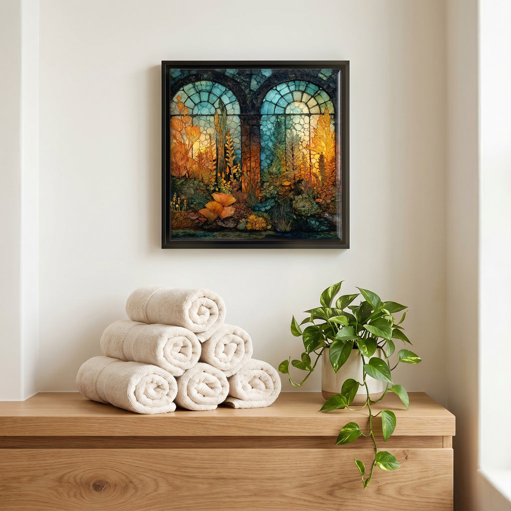 A quiet corner of the bath.