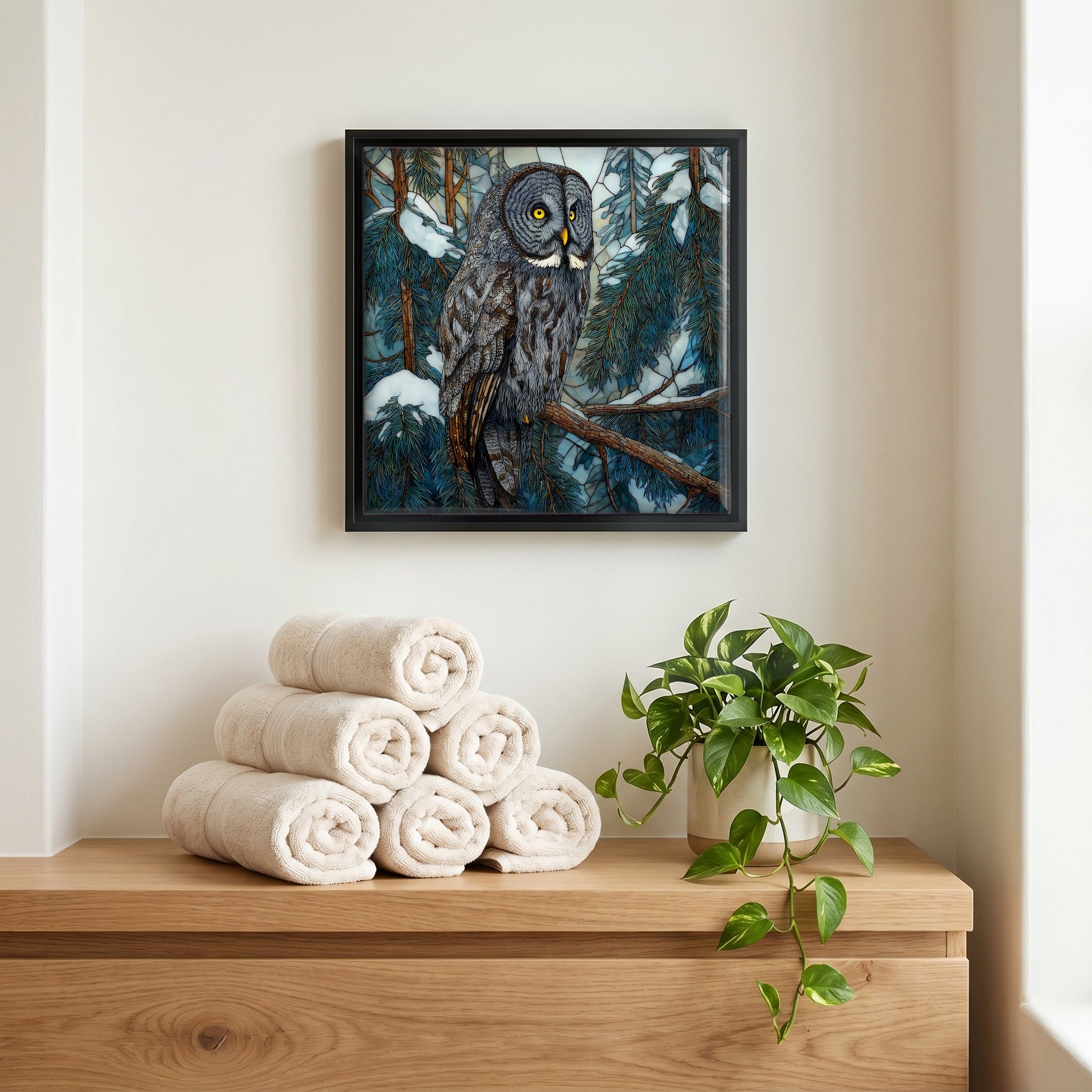 A quiet corner of the bath.