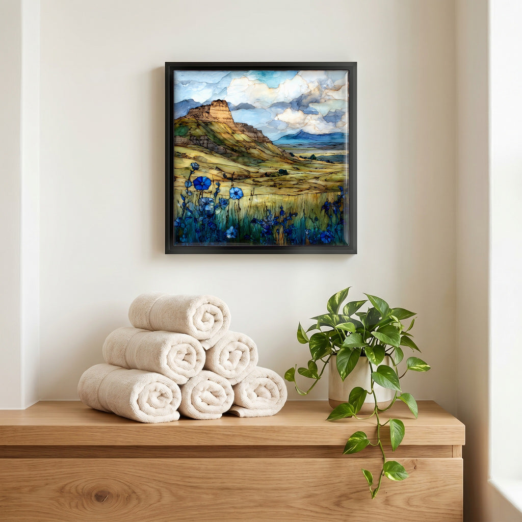 A quiet corner of the bath.