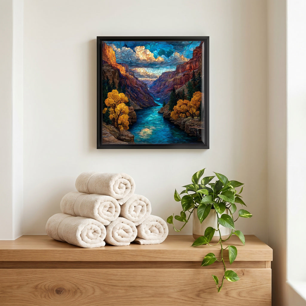 A quiet corner of the bath.