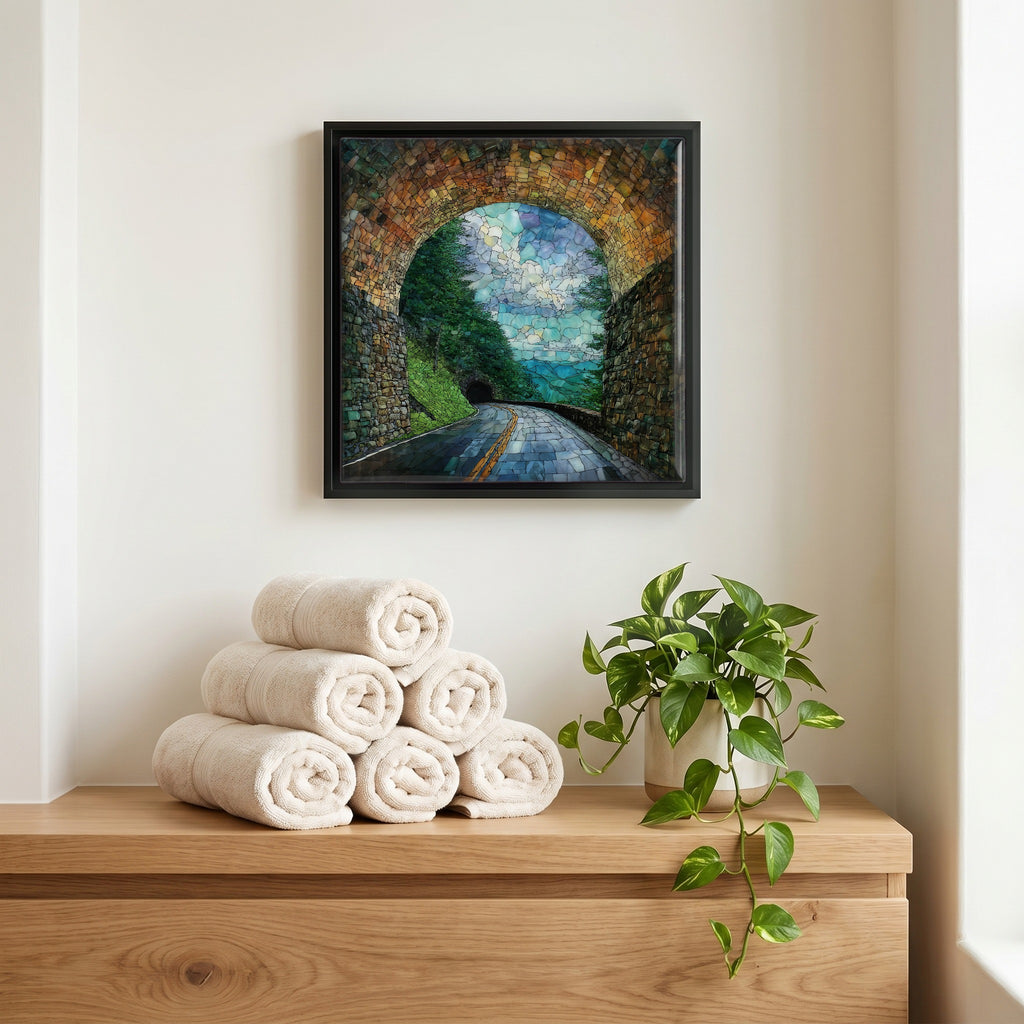 A quiet corner of the bath.
