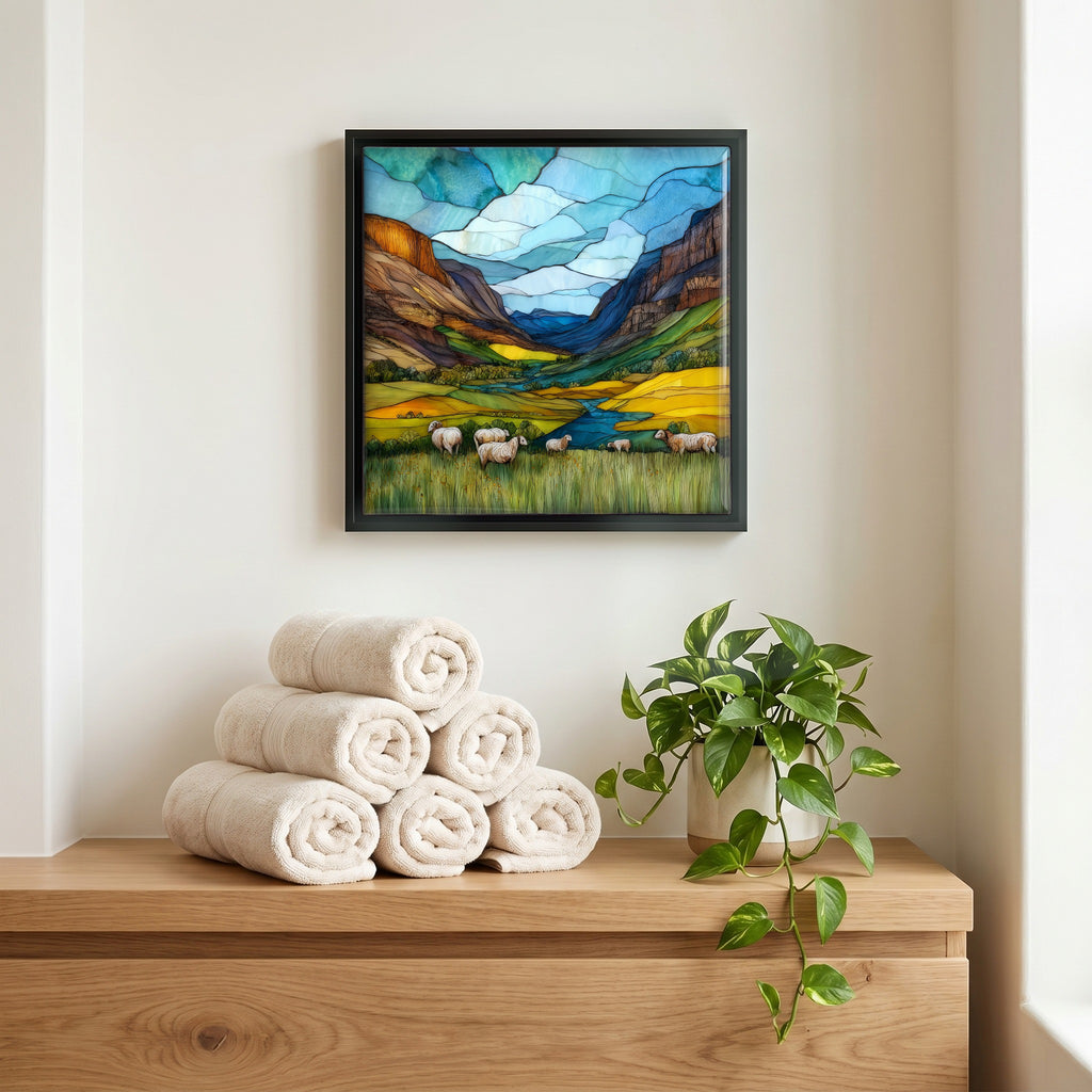 A quiet corner of the bath.