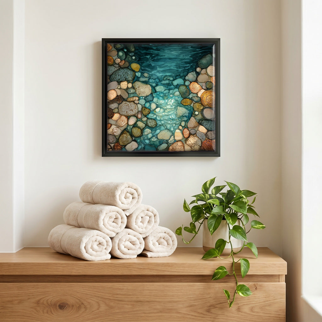 A quiet corner of the bath.