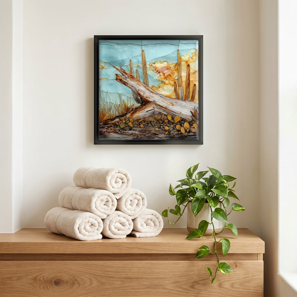 A quiet corner of the bath.