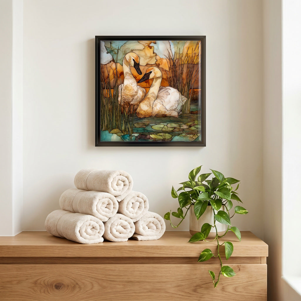 A quiet corner of the bath.