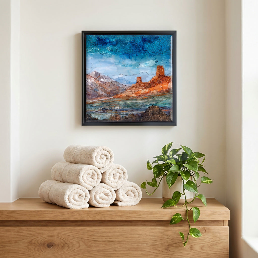 A quiet corner of the bath.