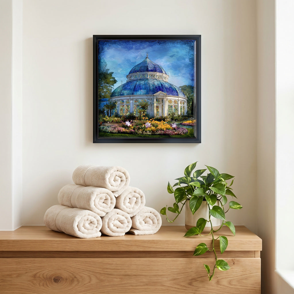 A quiet corner of the bath.