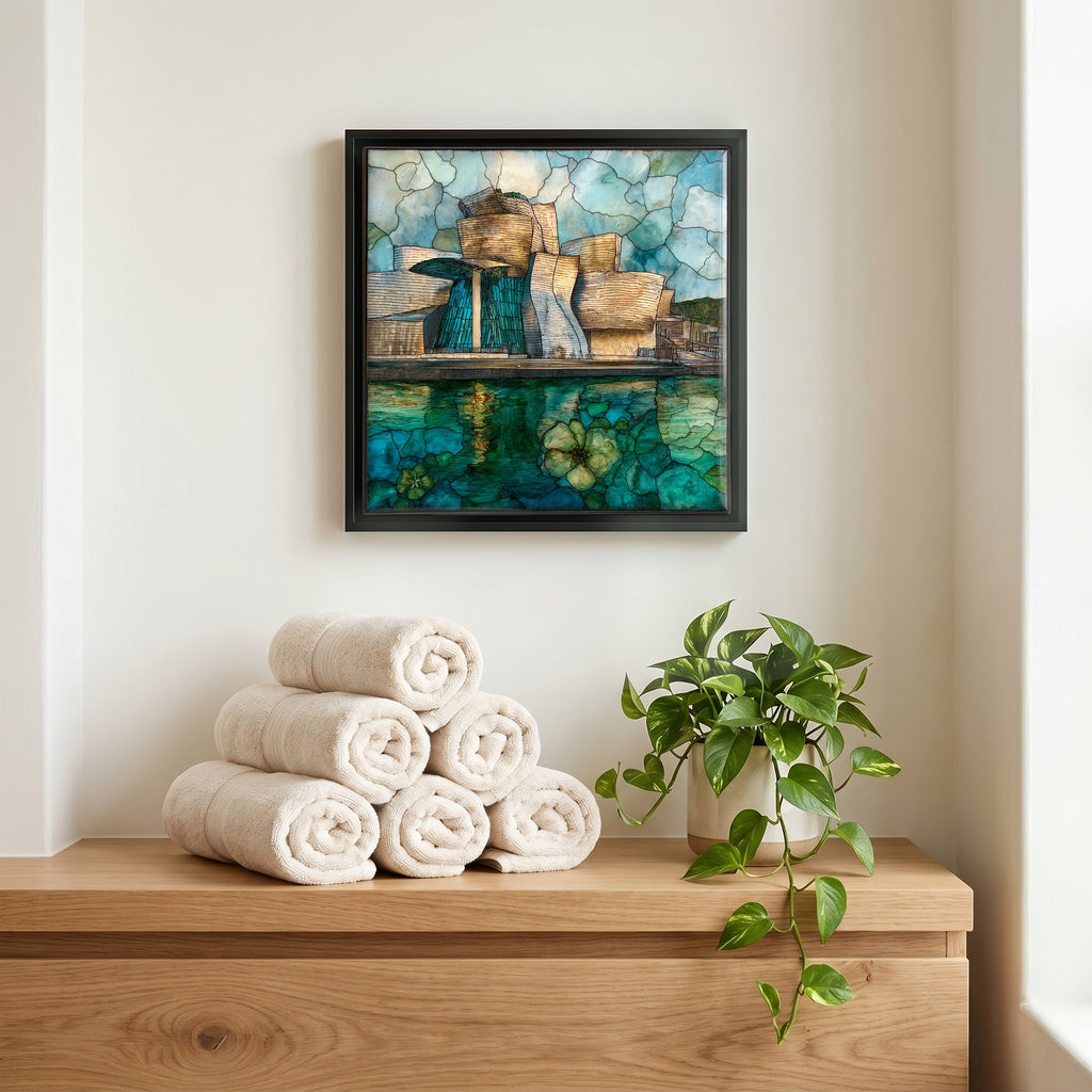 A quiet corner of the bath.