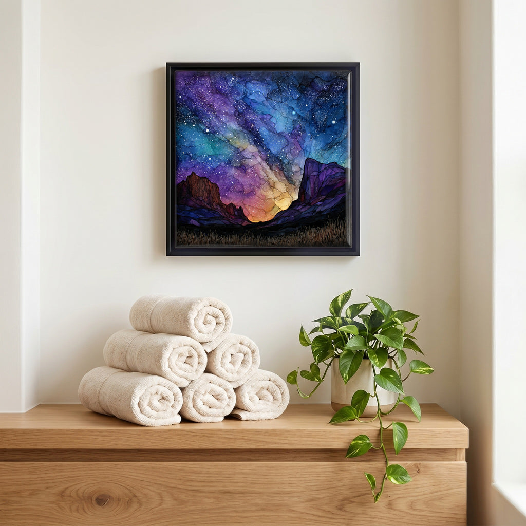 A quiet corner of the bath.
