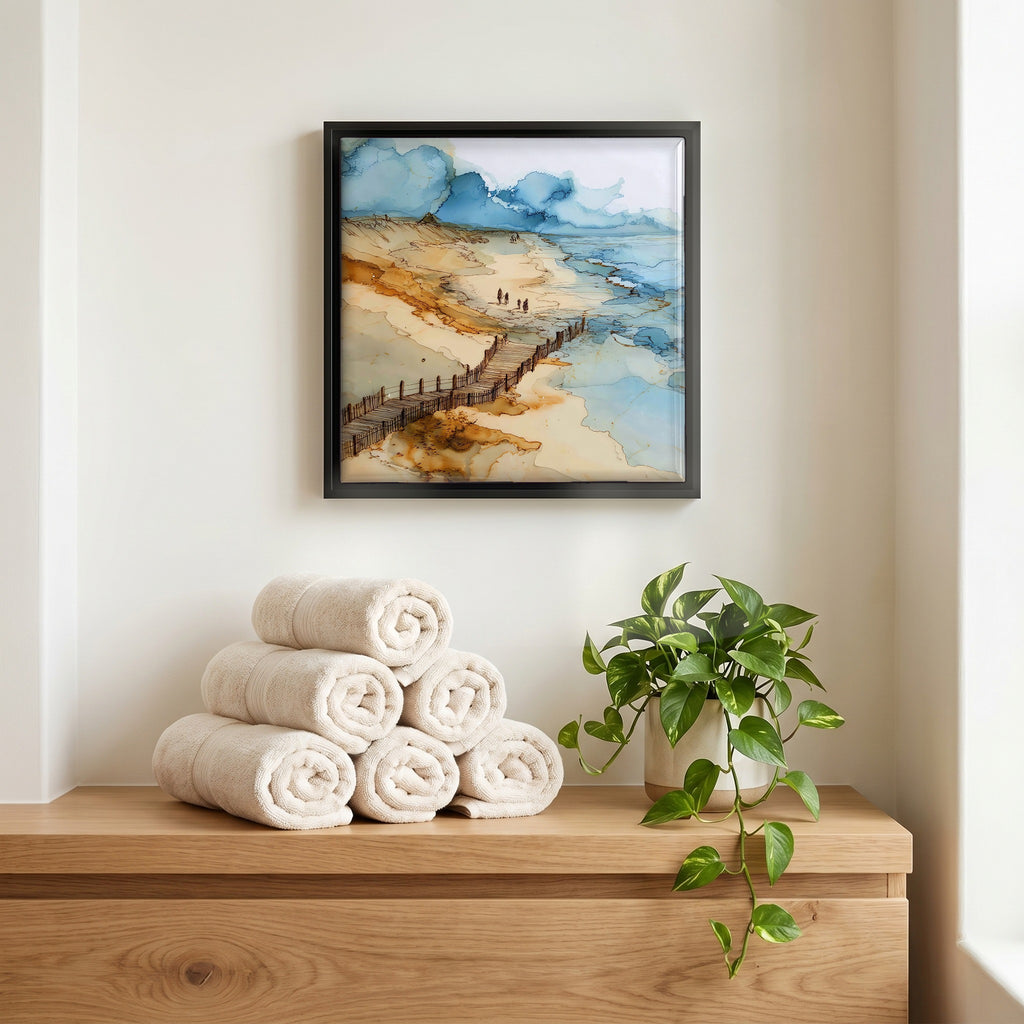 A quiet corner of the bath.