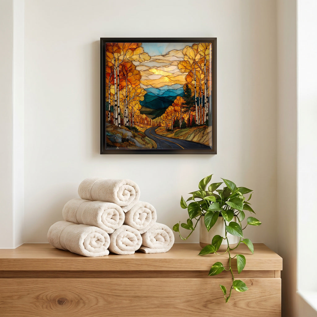 A quiet corner of the bath.