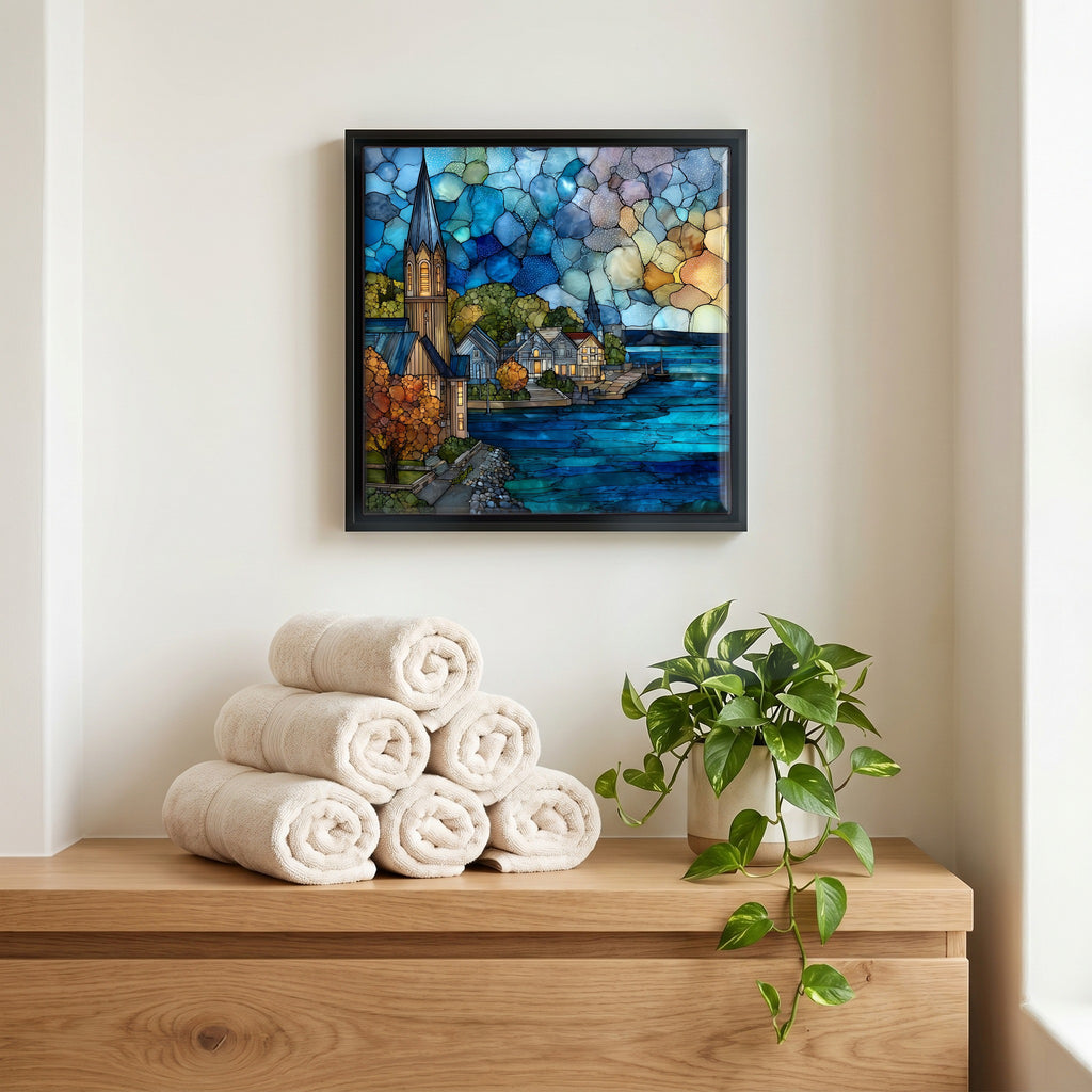 A quiet corner of the bath.