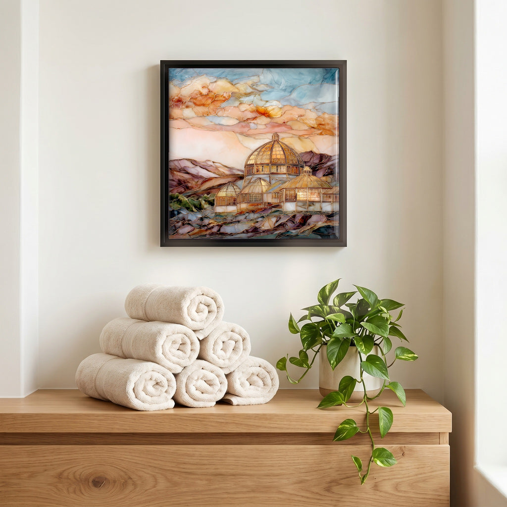 A quiet corner of the bath.