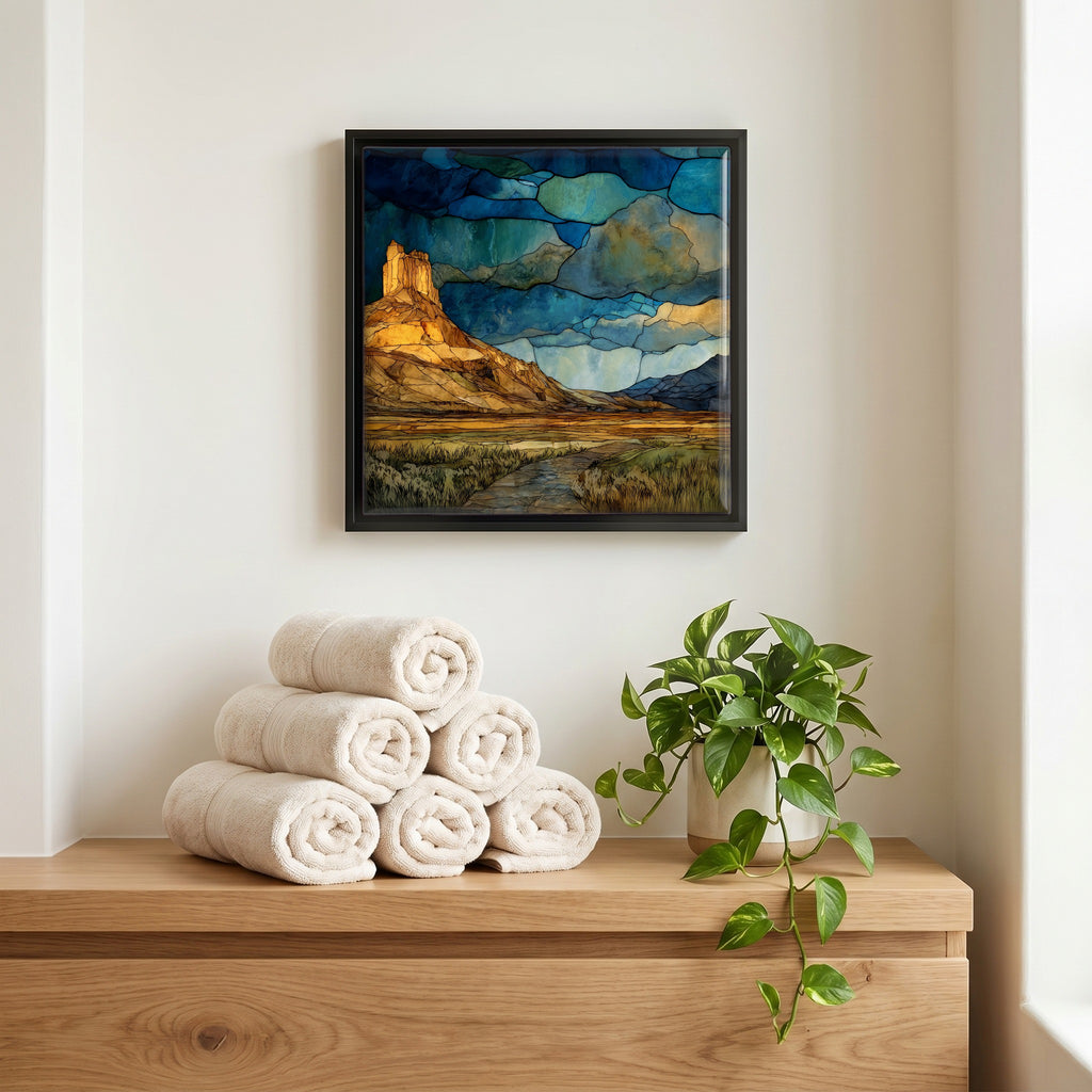 A quiet corner of the bath.
