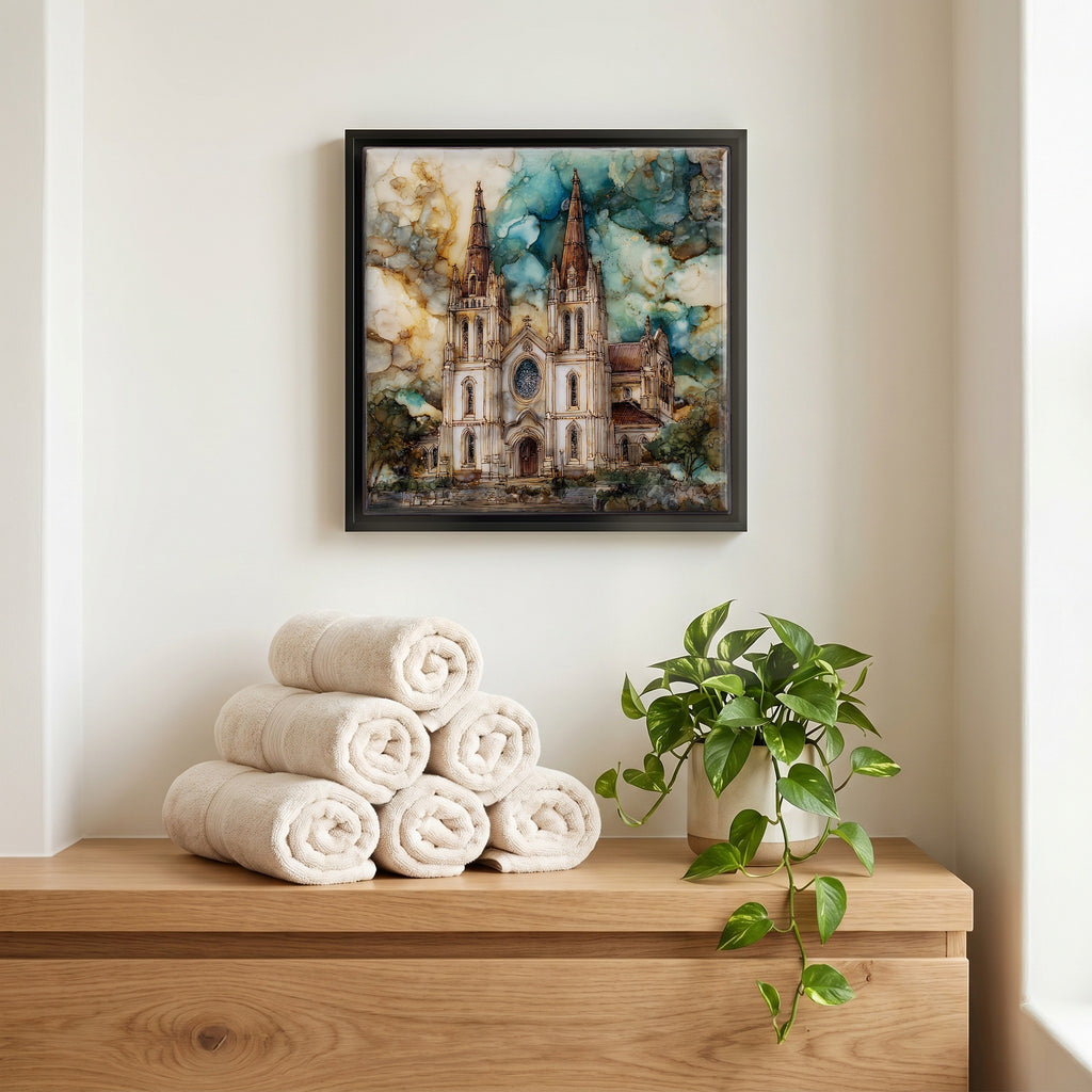 A quiet corner of the bath.