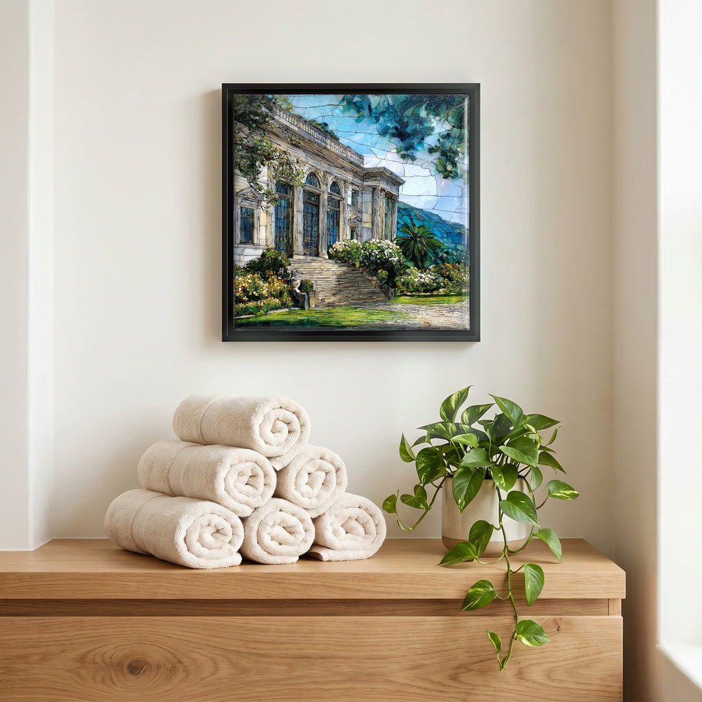 A quiet corner of the bath.