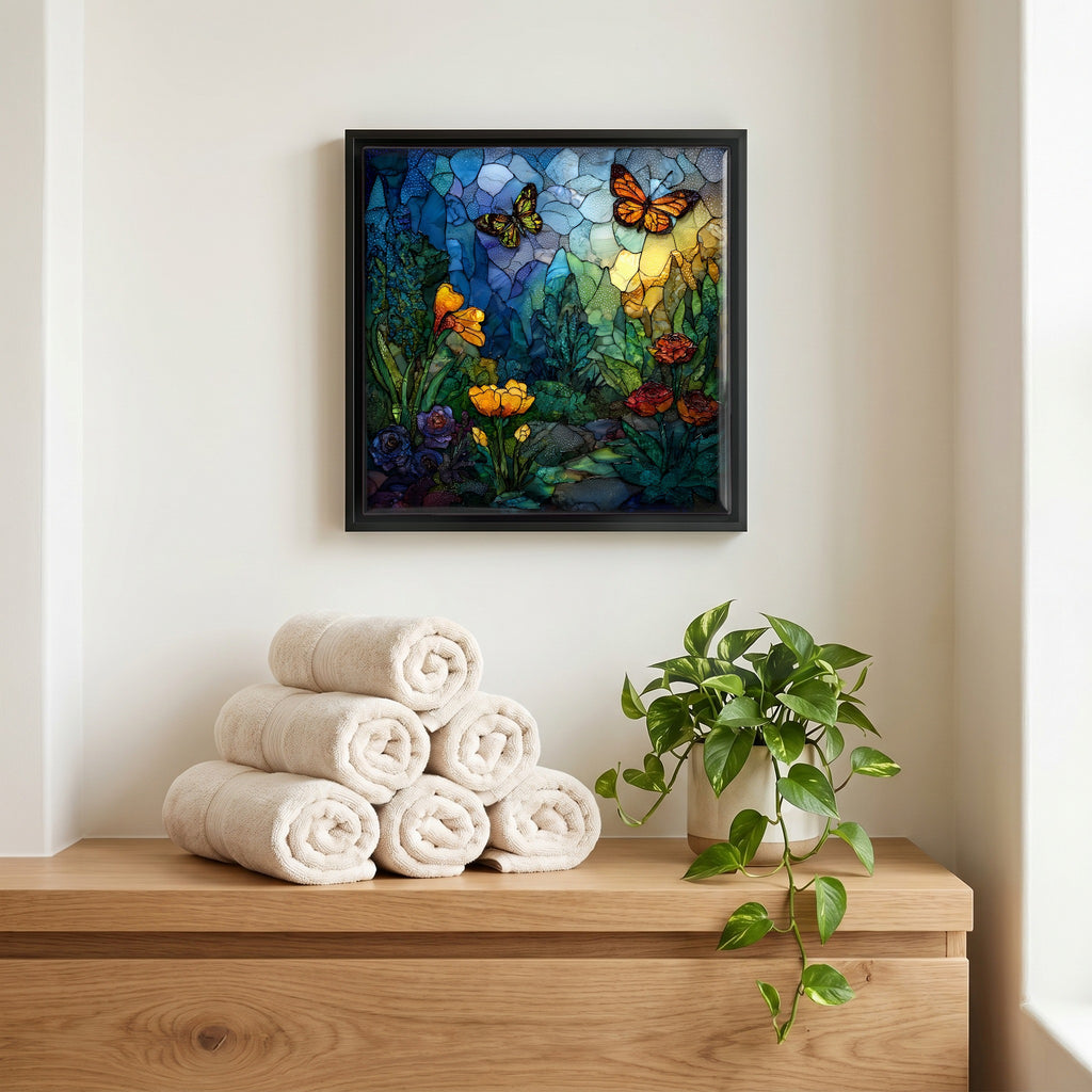 A quiet corner of the bath.