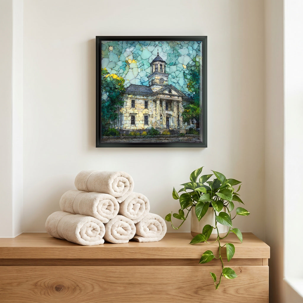 A quiet corner of the bath.