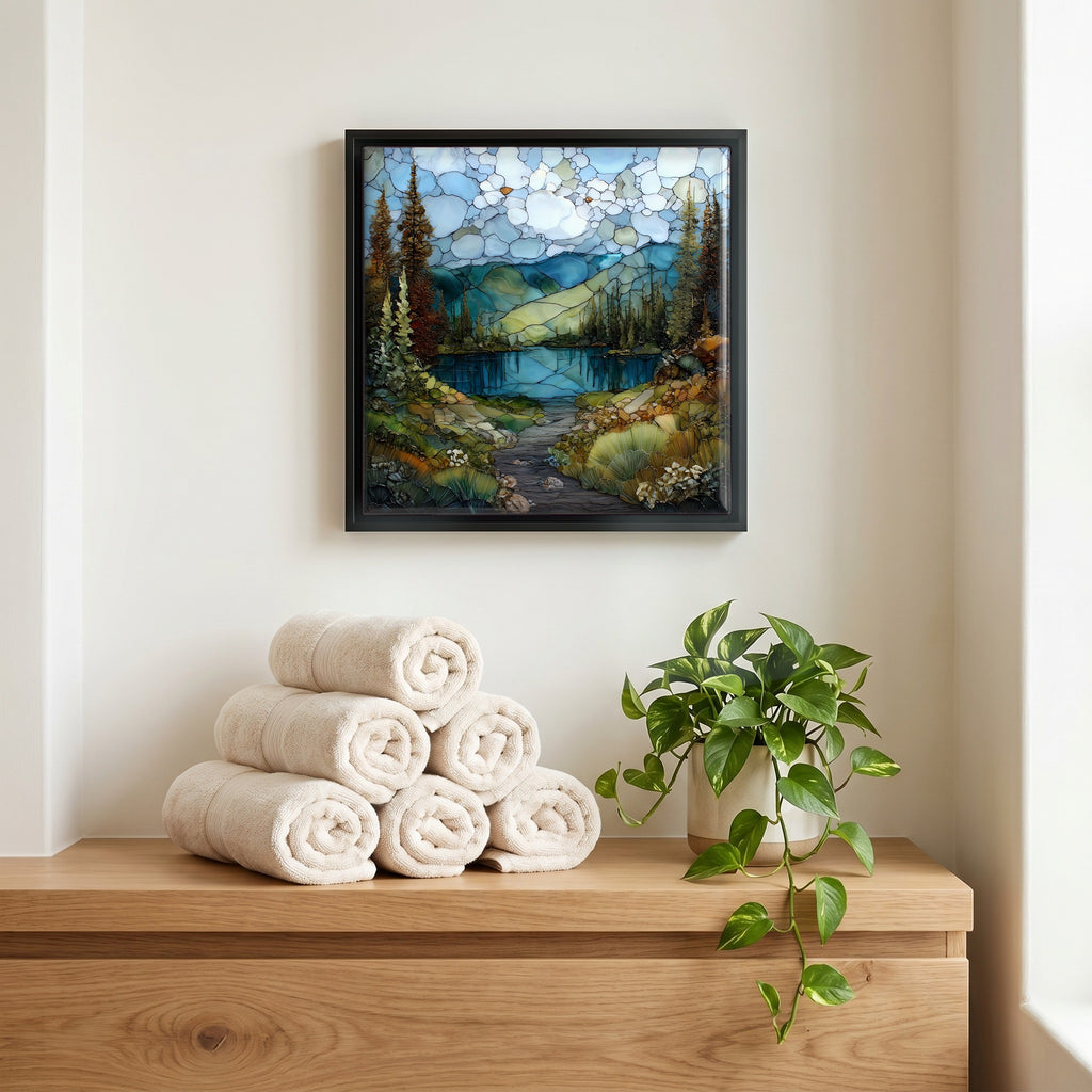 A quiet corner of the bath.