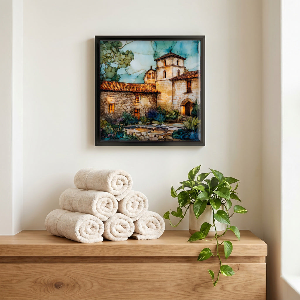 A quiet corner of the bath.