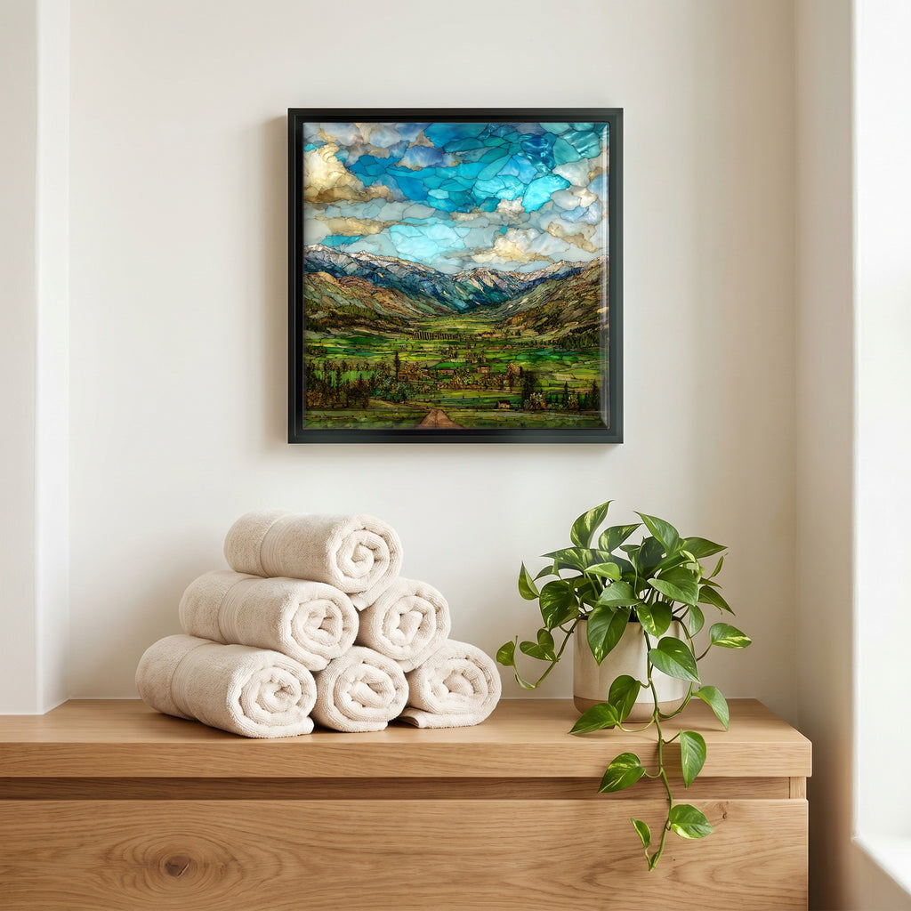 A quiet corner of the bath.