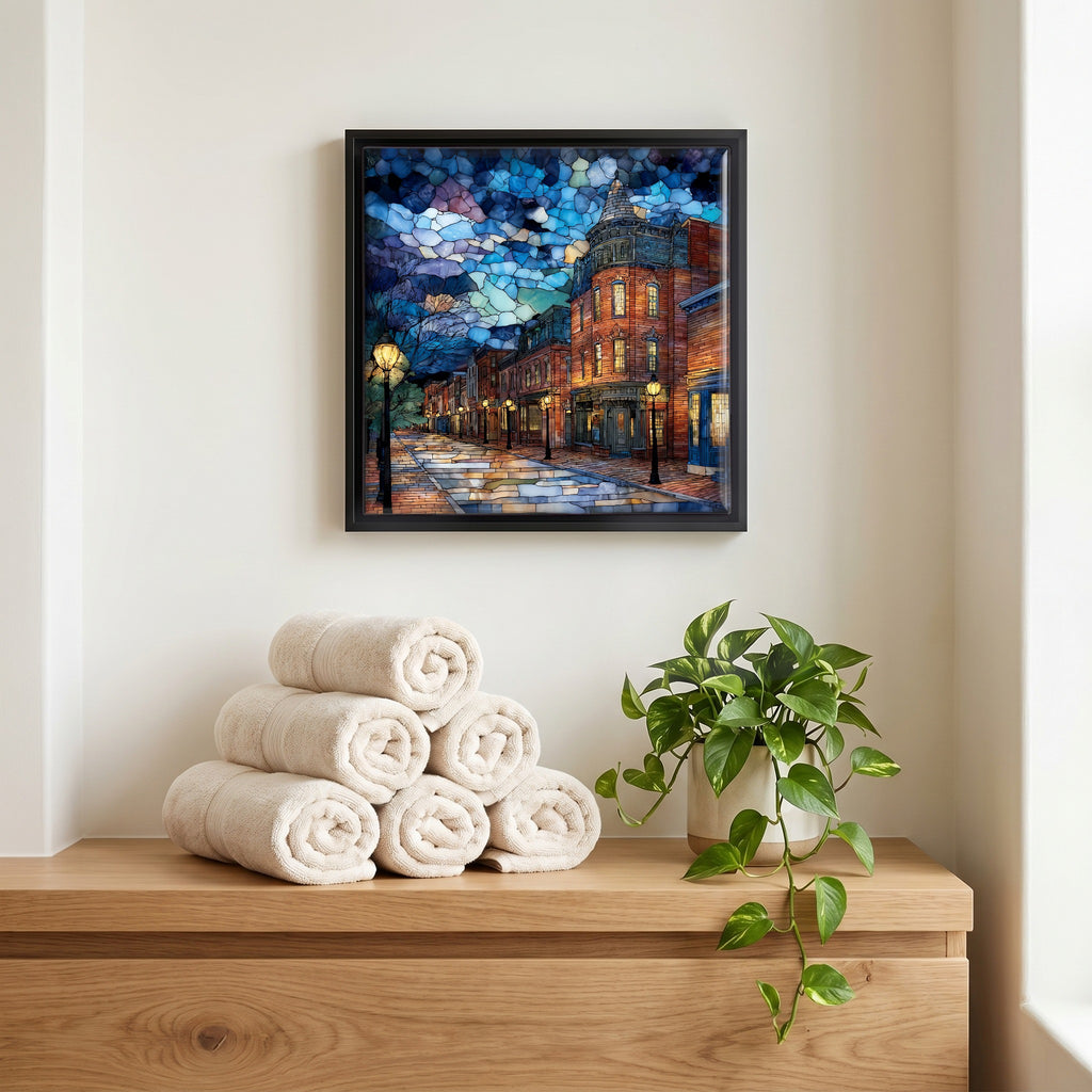 A quiet corner of the bath.