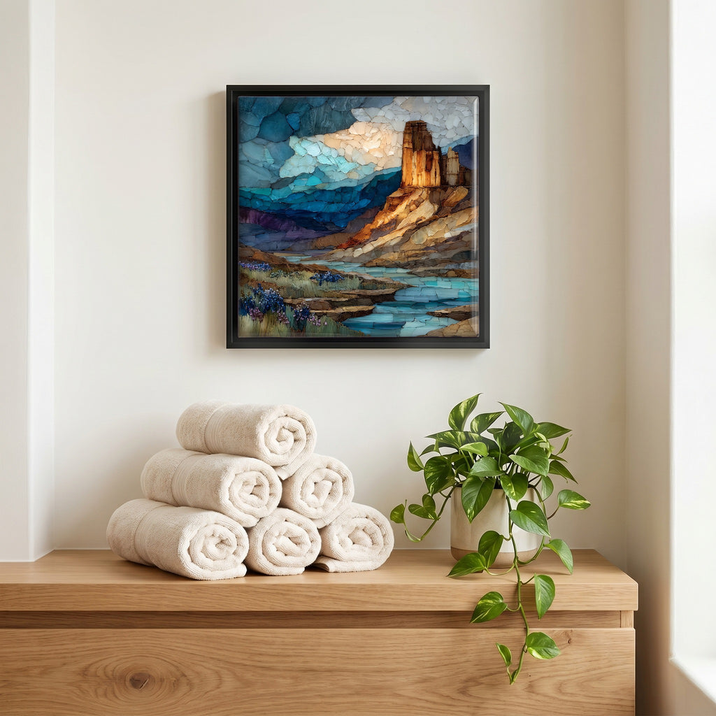 A quiet corner of the bath.