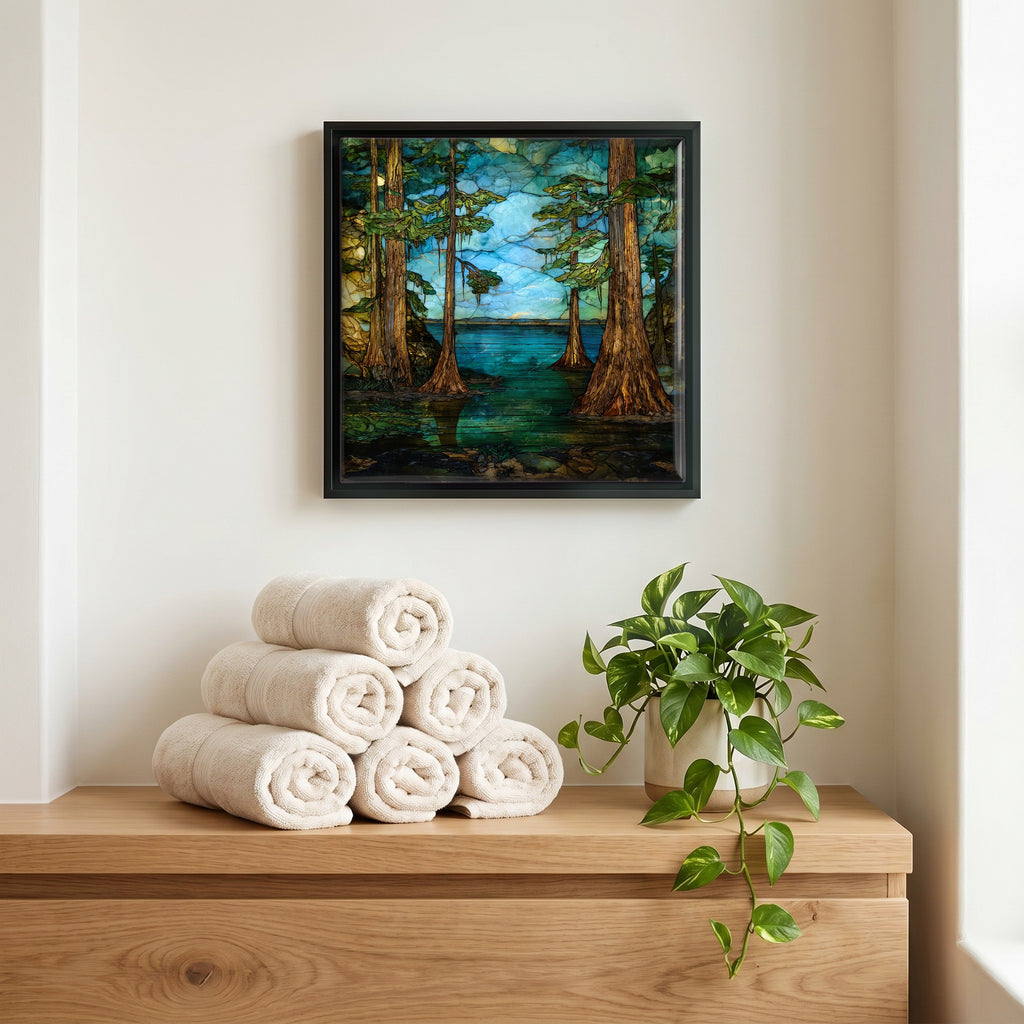A quiet corner of the bath.