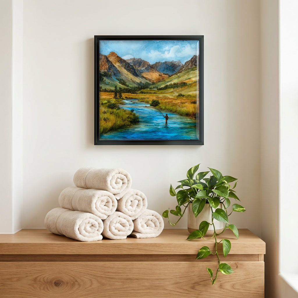 A quiet corner of the bath.